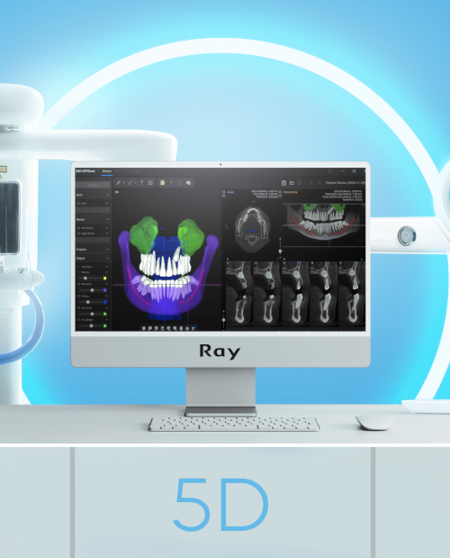 Ray RAYSCAN RCT700 (16x10) +5D – Дентальный томограф, зона сканирования 3D 16х10 см, 5D, лицевой сканер