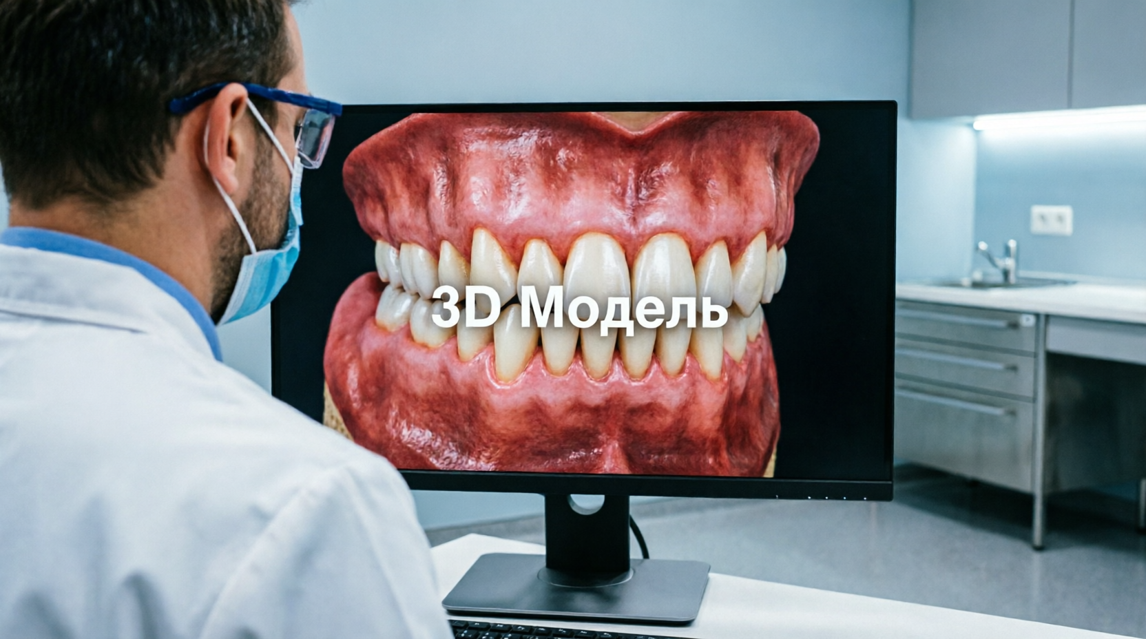 цифровая 3D-модель зубов 